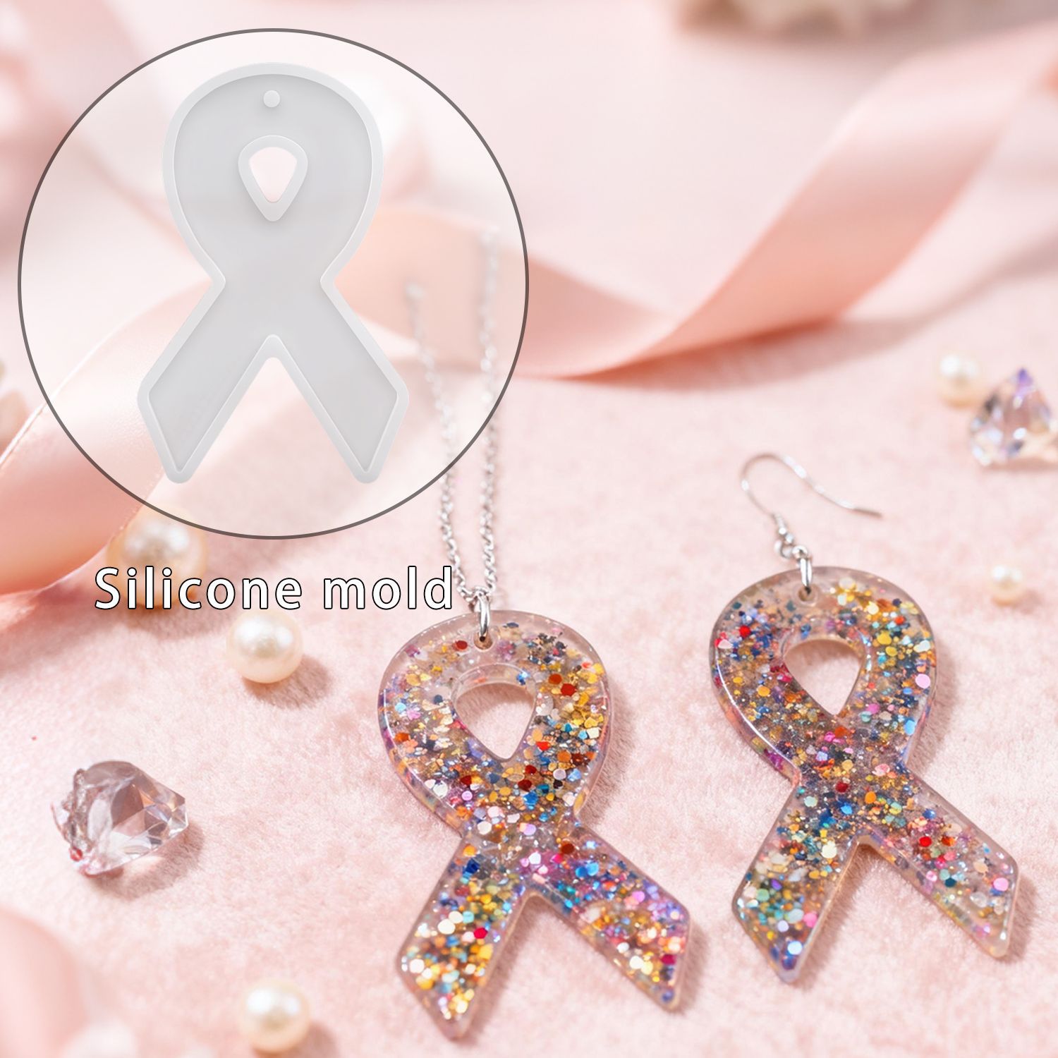 Resin Art Guide - DIY Ribbon Earring Resin Molds, Earring