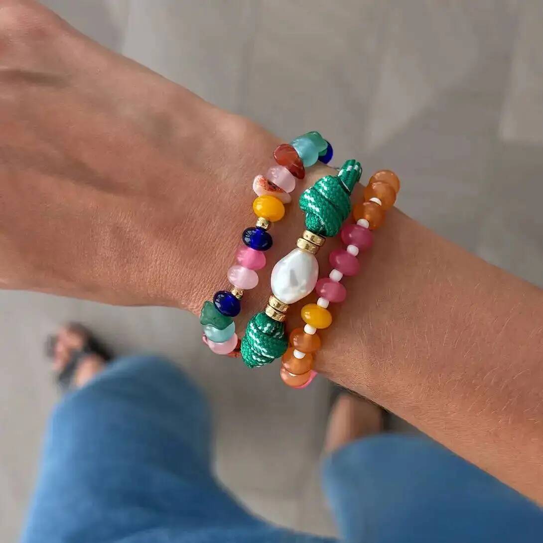 Resin Art Watch - KunJoe 3Pcs/Set Colorful Multicolor Resin Bead