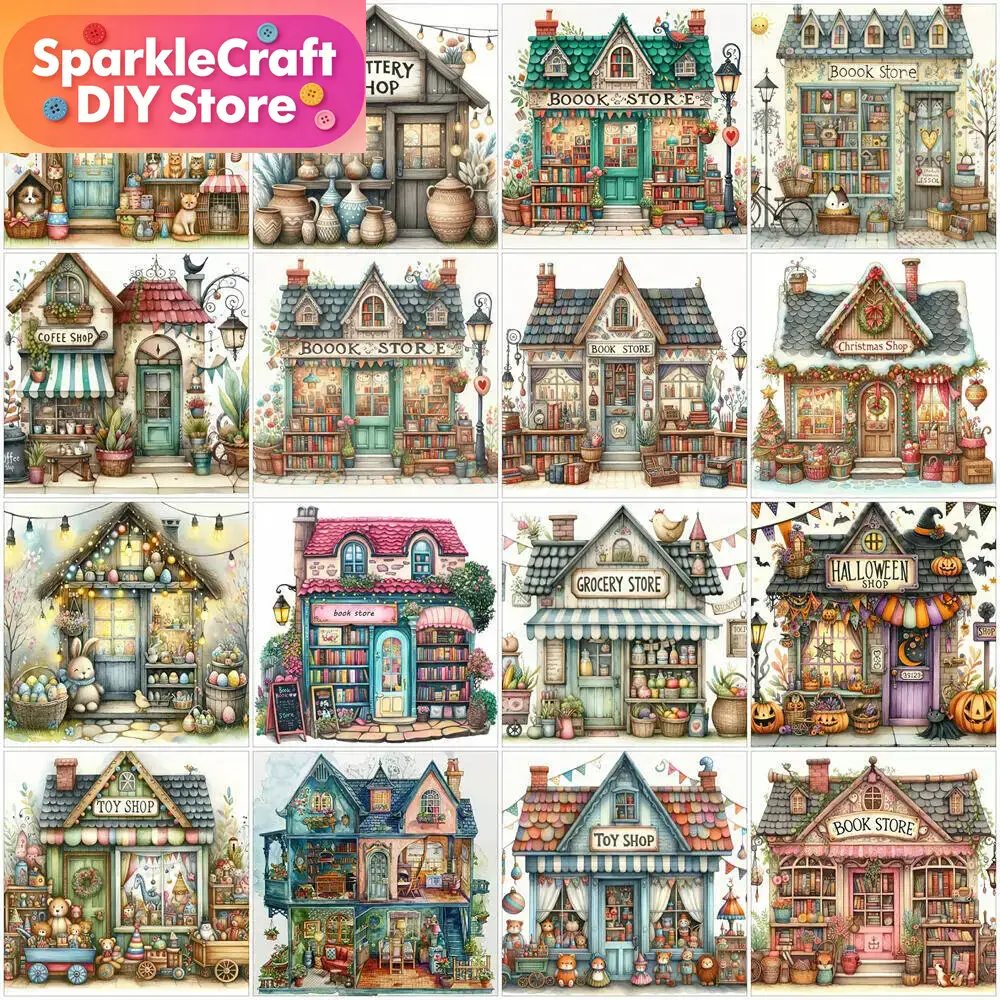 Resin Art On Wall - 1pc frameless 5D Diamond Painting Store