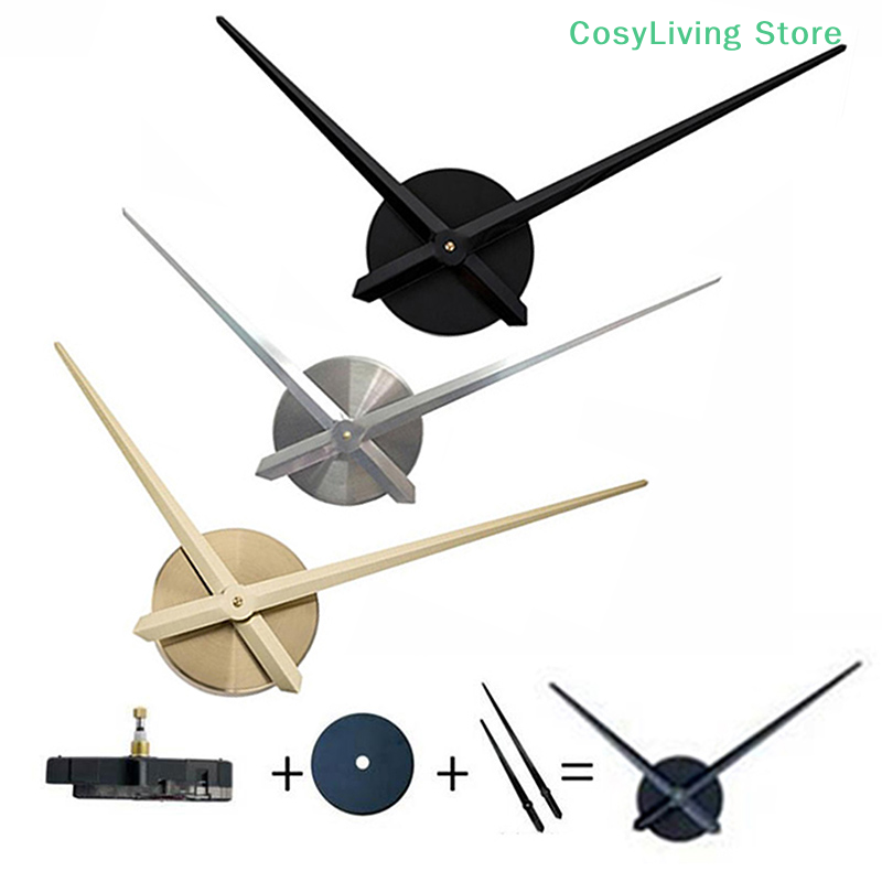 Resin Art Watch - 1Set 3D Wall Clock Simple DIY