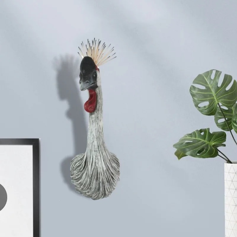 Resin Art Images - Simple Art Bird Head Image Ornaments