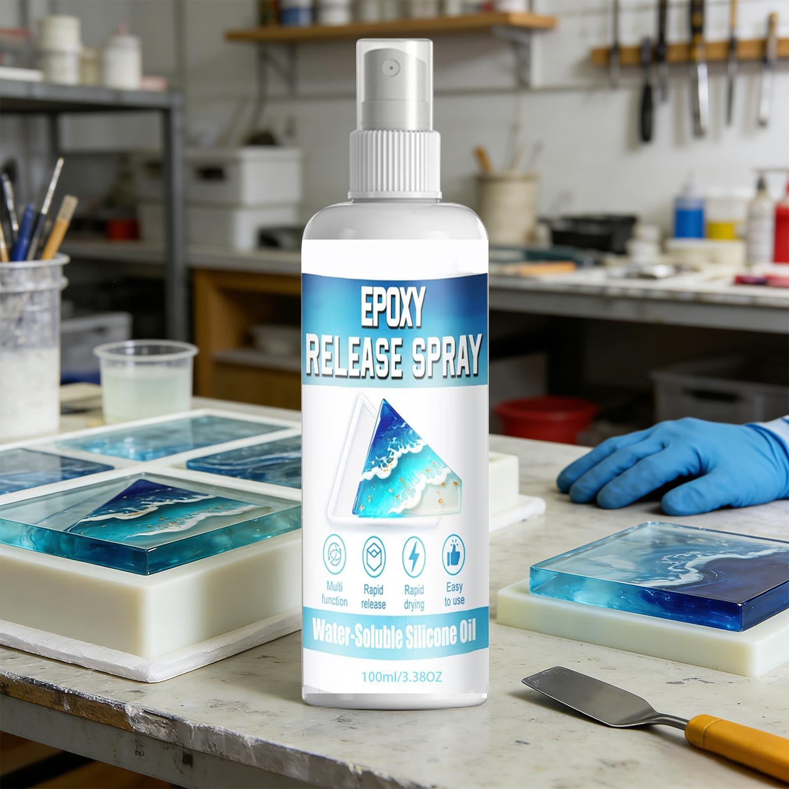 100ml Silicone Release Spray E - Resin Art Guide review and price