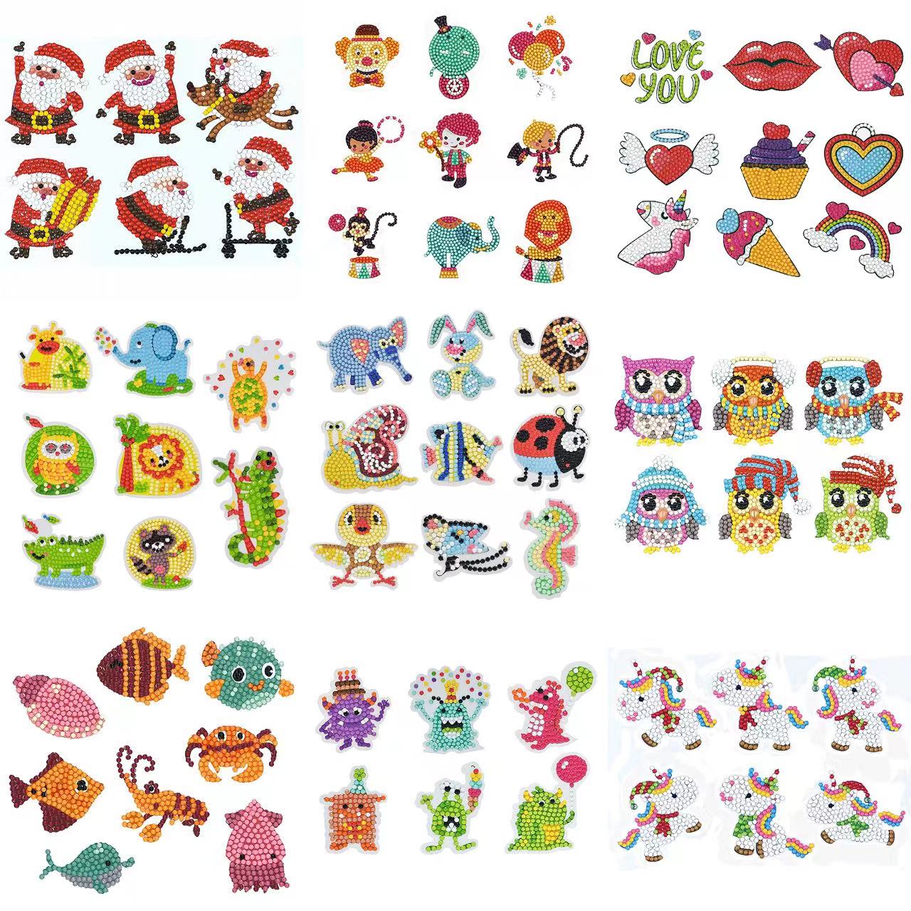 Diamond Painting Stickers 5D D - Resin Art Kit review and price