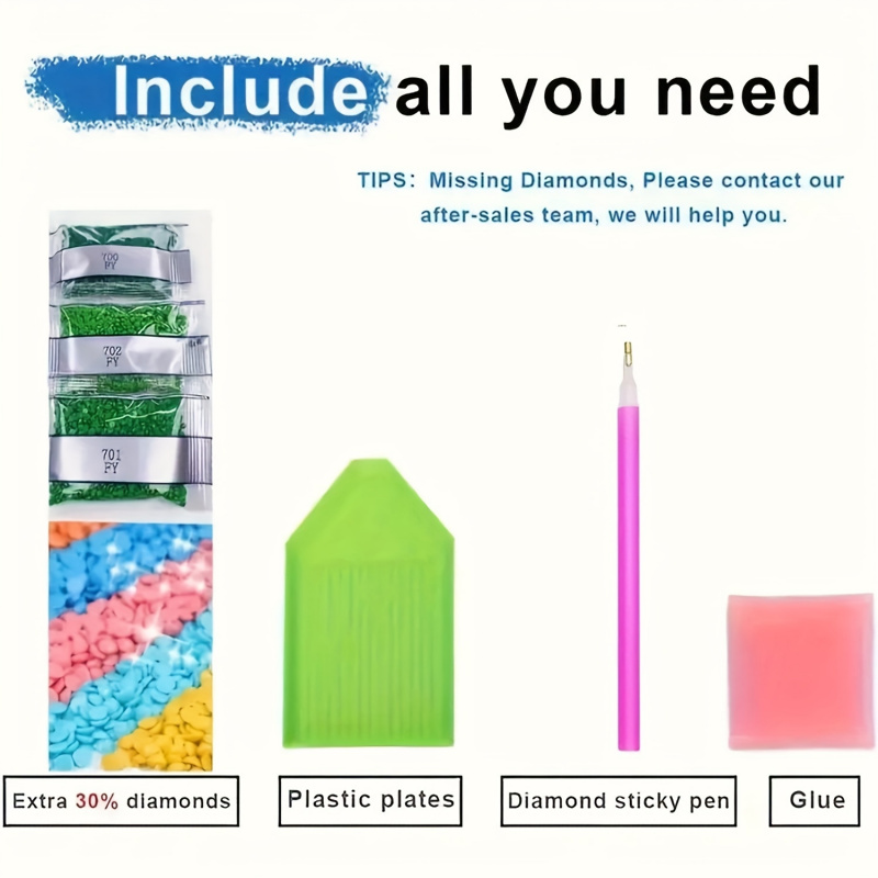 Diamond Painting Kit, Pink Sky - Resin Art Kit review and price