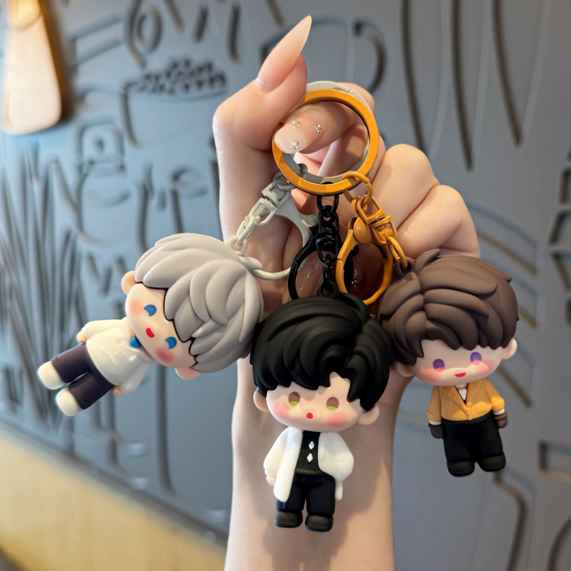 Love and Deepspace Q Resin Fig - Resin Art Keychain review and price