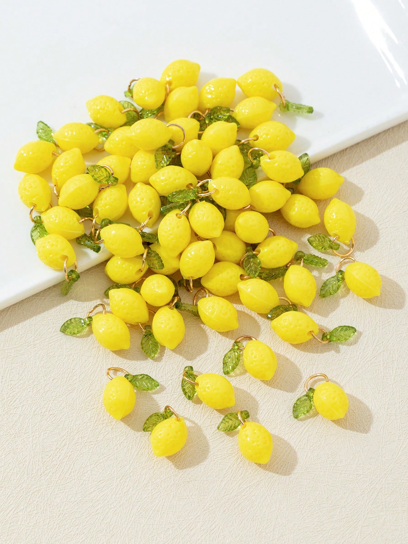 10Pcs 3D Lemon Resin Charms Pe - Resin Art Bracelet review and price
