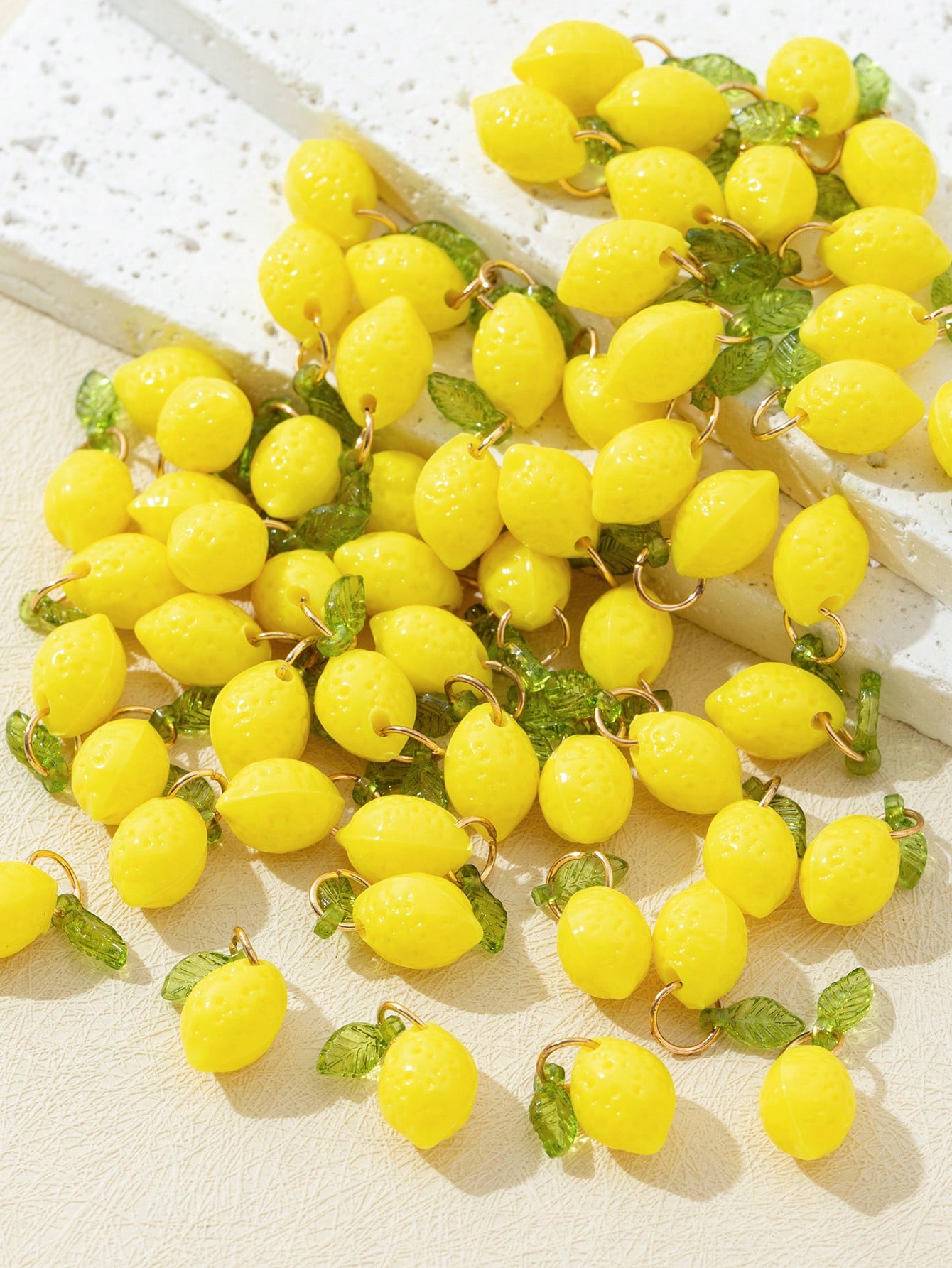 10Pcs 3D Lemon Resin Charms Pe - Resin Art Bracelet review and price