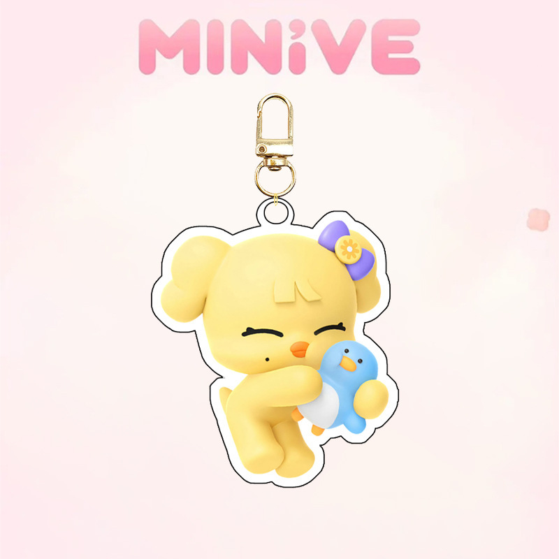 Ive Minivek Kpop Group Idol Ac - Resin Art Keychain review and price