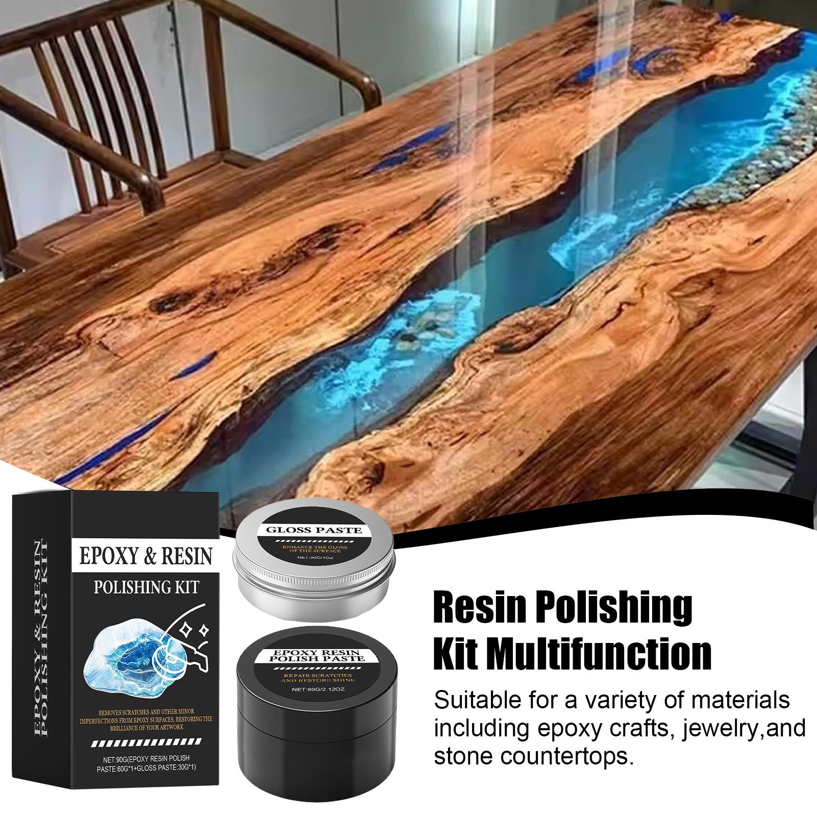 Epoxy Resin Polishing Kit - Cr - Resin Art For Beginner review and price