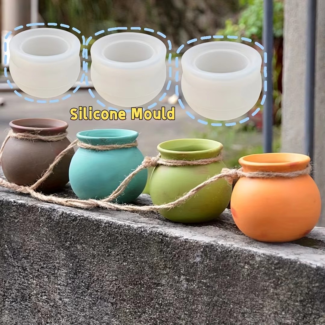 Silicone Flower Pot Molds, Res - Resin Art Guide review and price