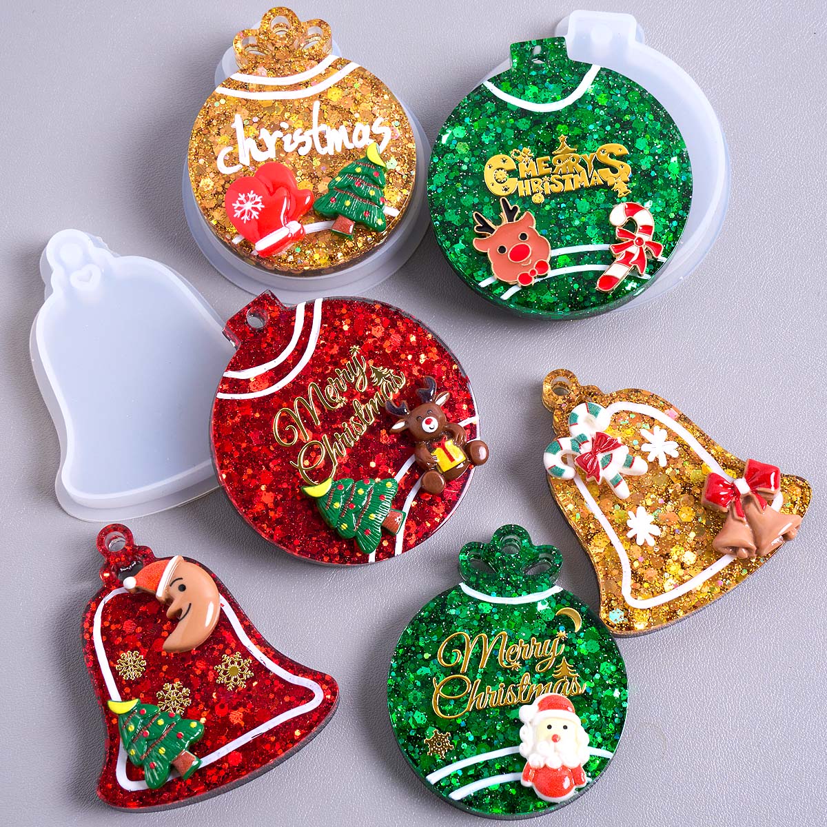 Xmas Tag Pendant Silicone Mold - Resin Art Guide review and price