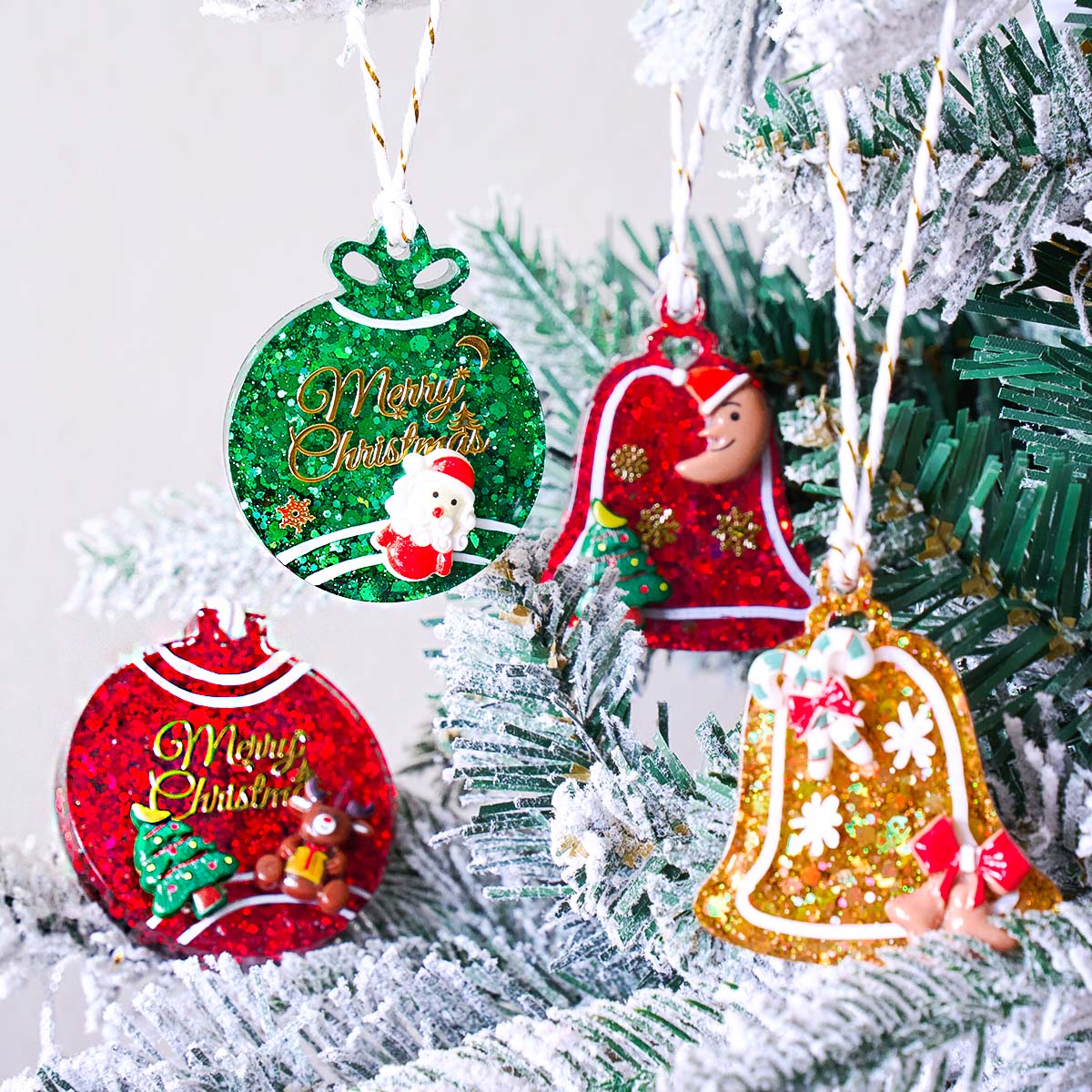 Xmas Tag Pendant Silicone Mold - Resin Art Guide review and price