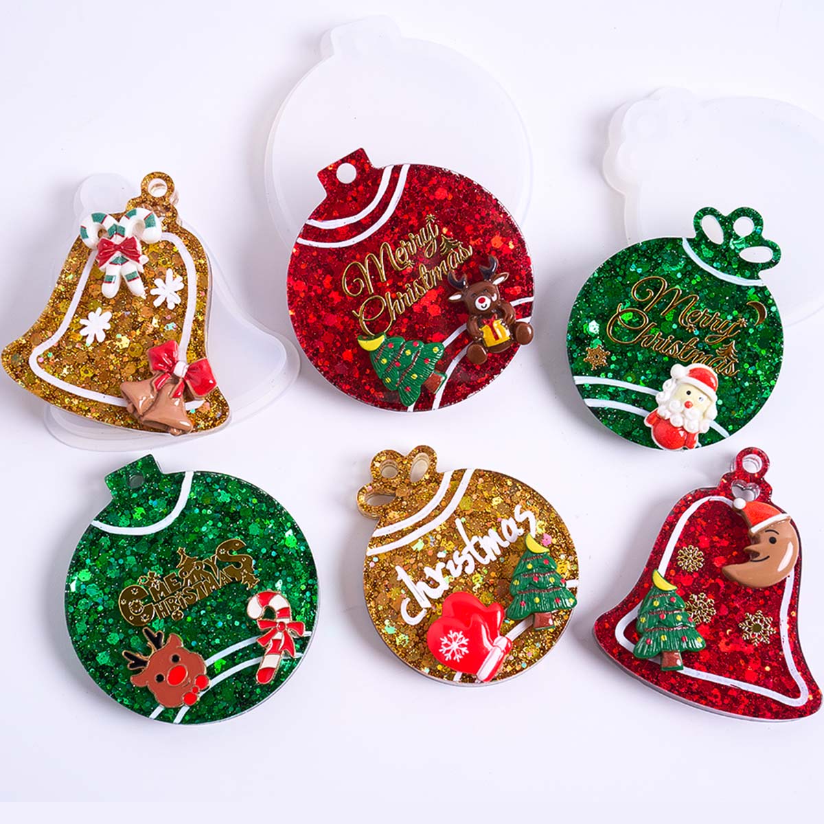Xmas Tag Pendant Silicone Mold - Resin Art Guide review and price