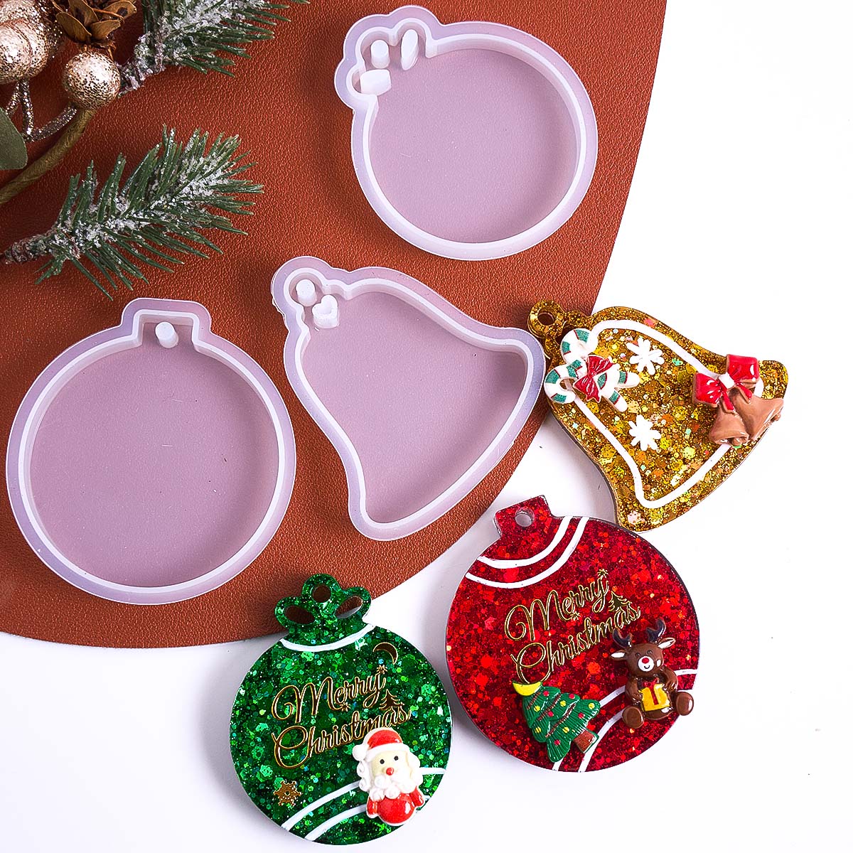 Xmas Tag Pendant Silicone Mold - Resin Art Guide review and price