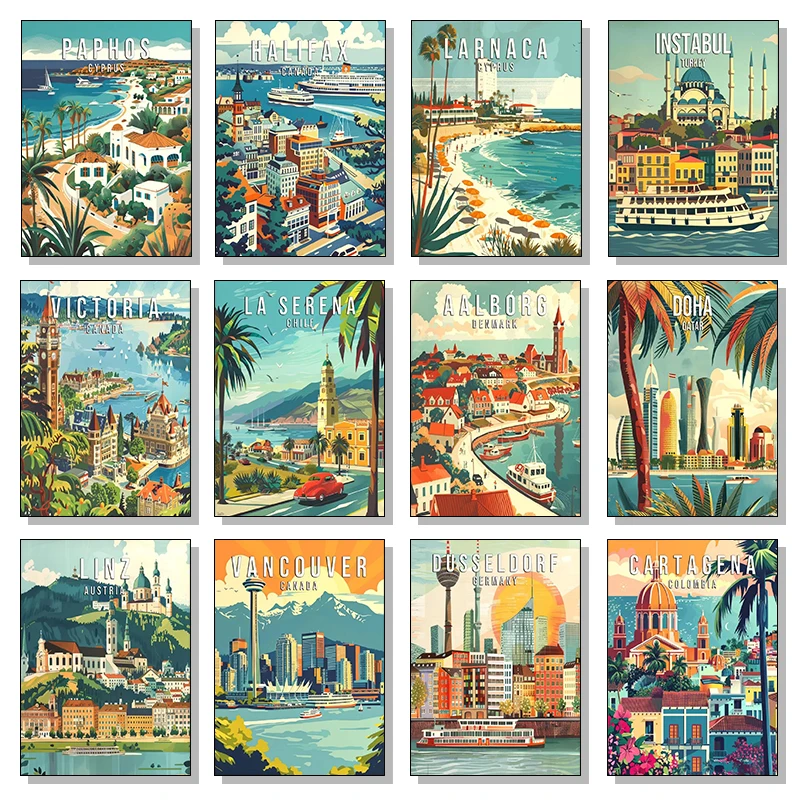 Famous Coastal City Scenery Co - Resin Art New Zealand review and price