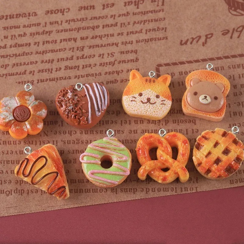10 Pieces Cute Fake Food Resin - Resin Art Keychain review and price
