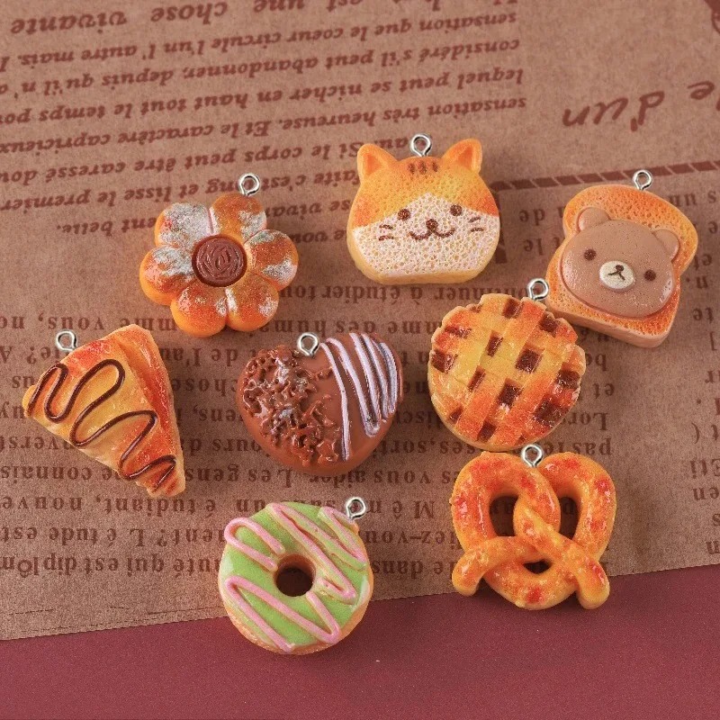 10 Pieces Cute Fake Food Resin - Resin Art Keychain review and price