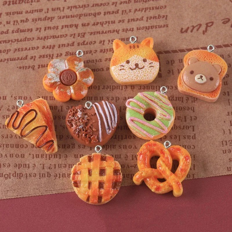 10 Pieces Cute Fake Food Resin - Resin Art Keychain review and price
