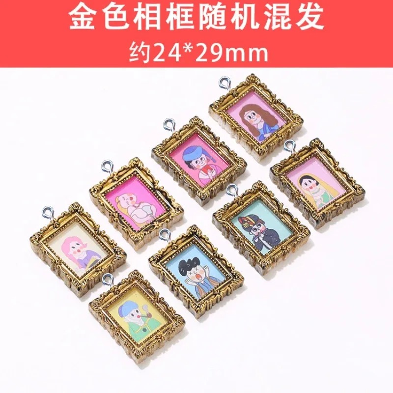 10Pcs Flatback Cabochon Vintag - Resin Art Bracelet review and price