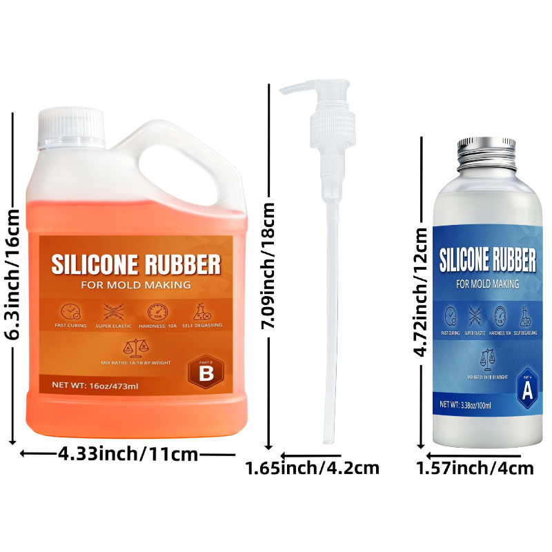 Durable Liquid Rubber Material - Resin Art Guide review and price