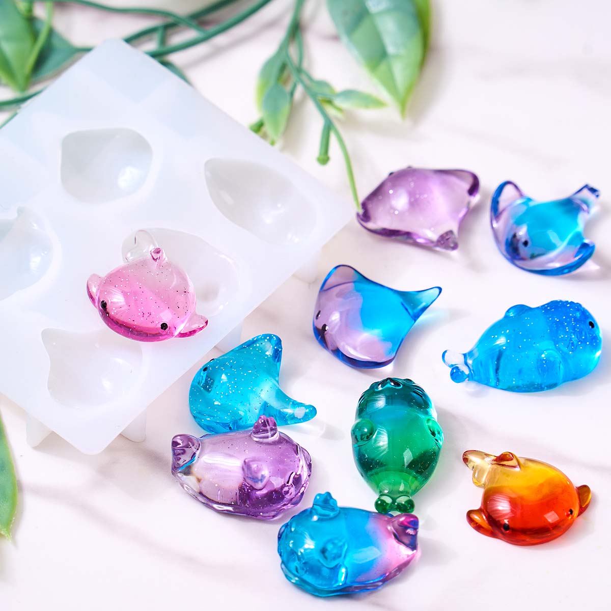 3D Healing Kawaii Manta Ray Wh - Resin Art Guide review and price