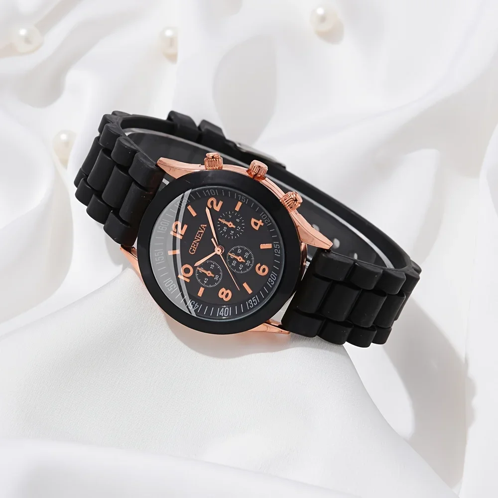 2Pcs Luxury Women's Watch Set  - Resin Art Watch review and price