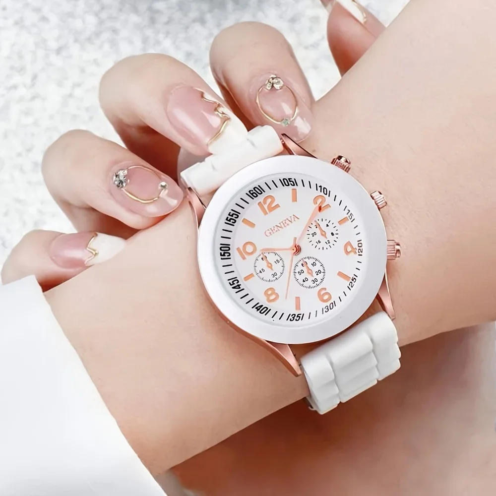 2Pcs Luxury Women's Watch Set  - Resin Art Watch review and price