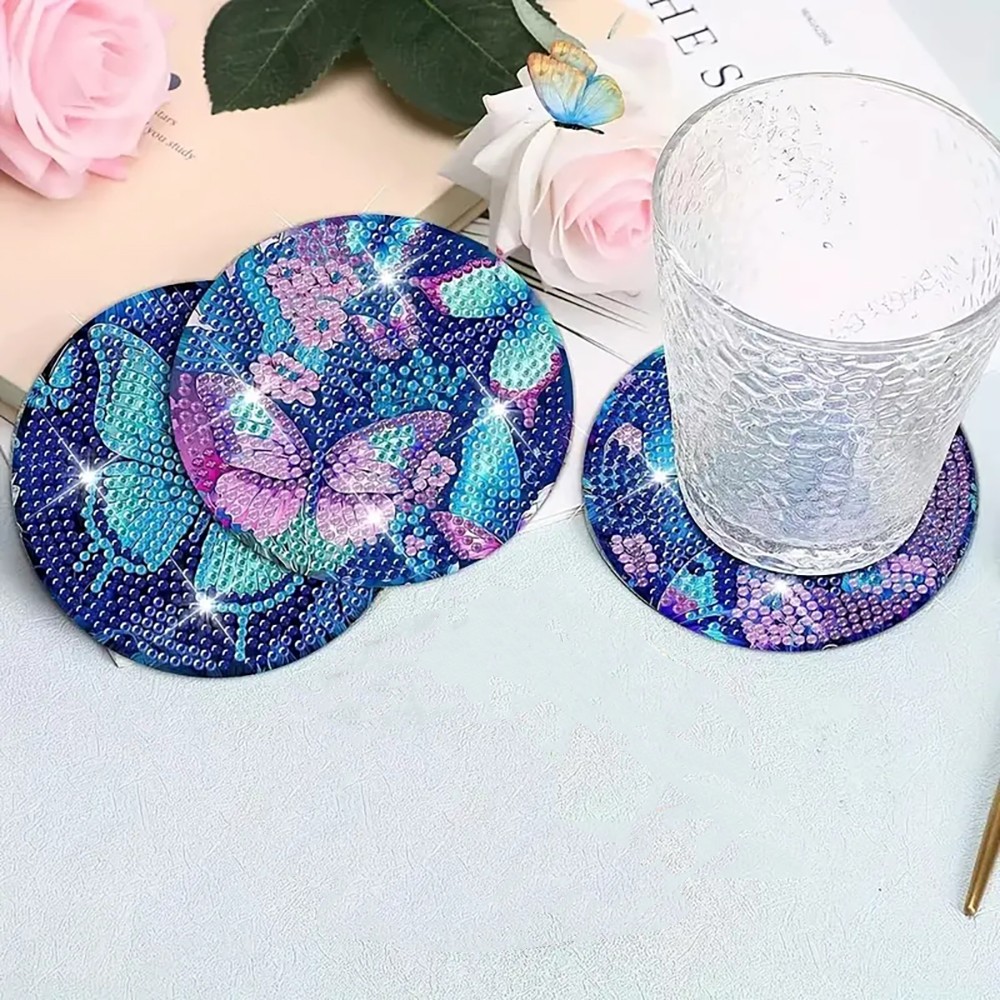 8 Diamond Art Painting Coaster - Resin Art For Beginner review and price