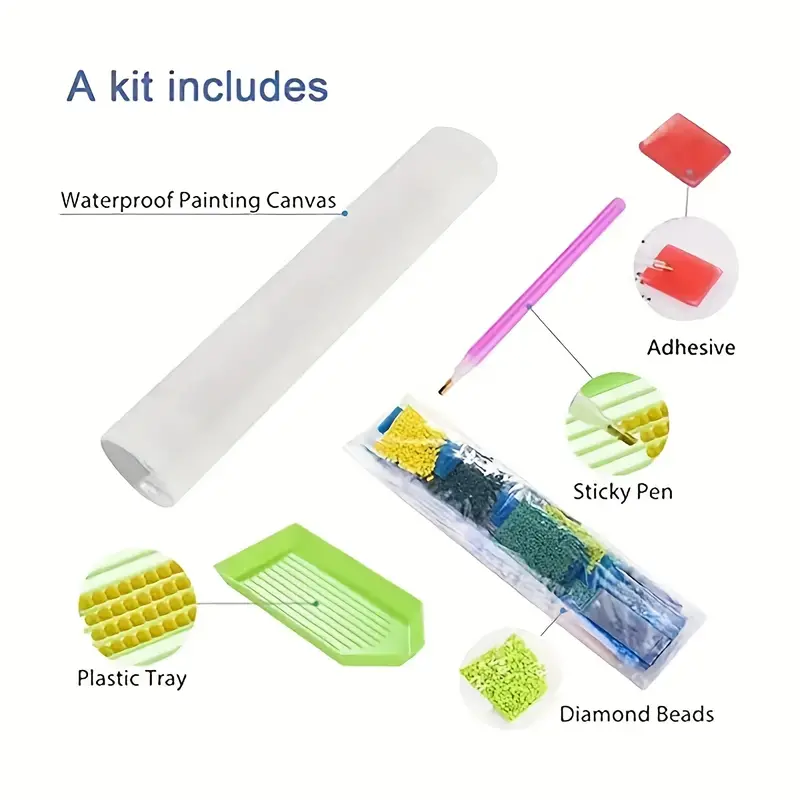 DIY Diamond Painting Colorful  - Resin Art On Wall review and price