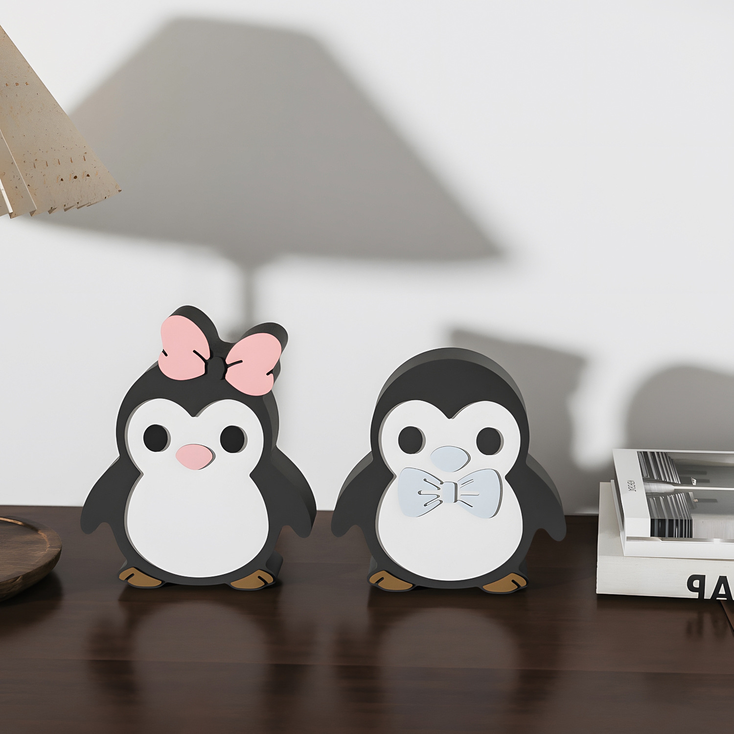DIY Penguin Couple Figurine Re - Resin Art Guide review and price