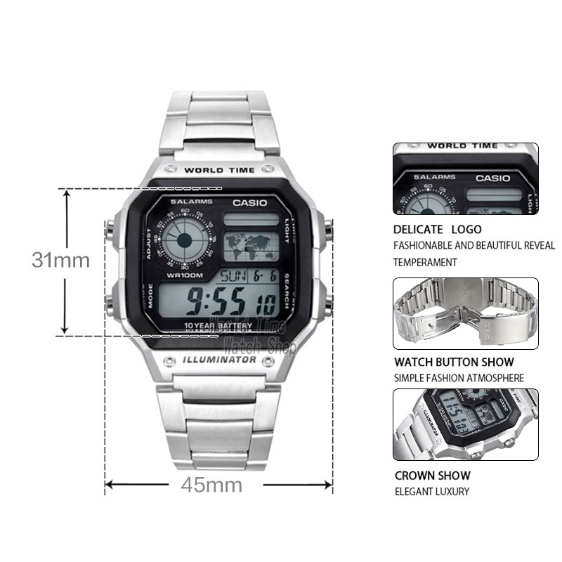Casio watch Explosion watch me - Resin Art Watch review and price