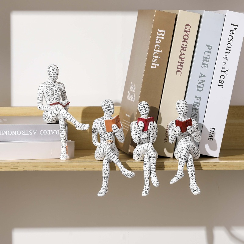 1pc Mini Reading Female Image  - Resin Art Images review and price