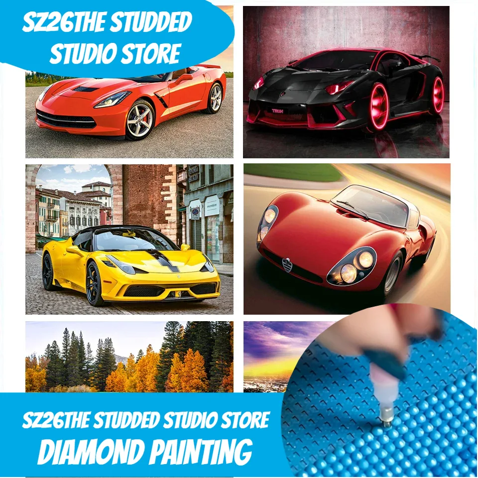 Sz26The Studded Peinture diama - Resin Art Images review and price