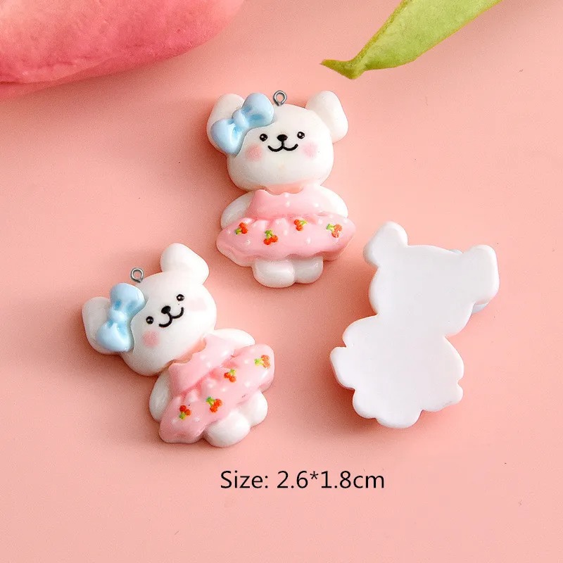 10pcs Cartoon Dog Resin Charms - Resin Art Bracelet review and price