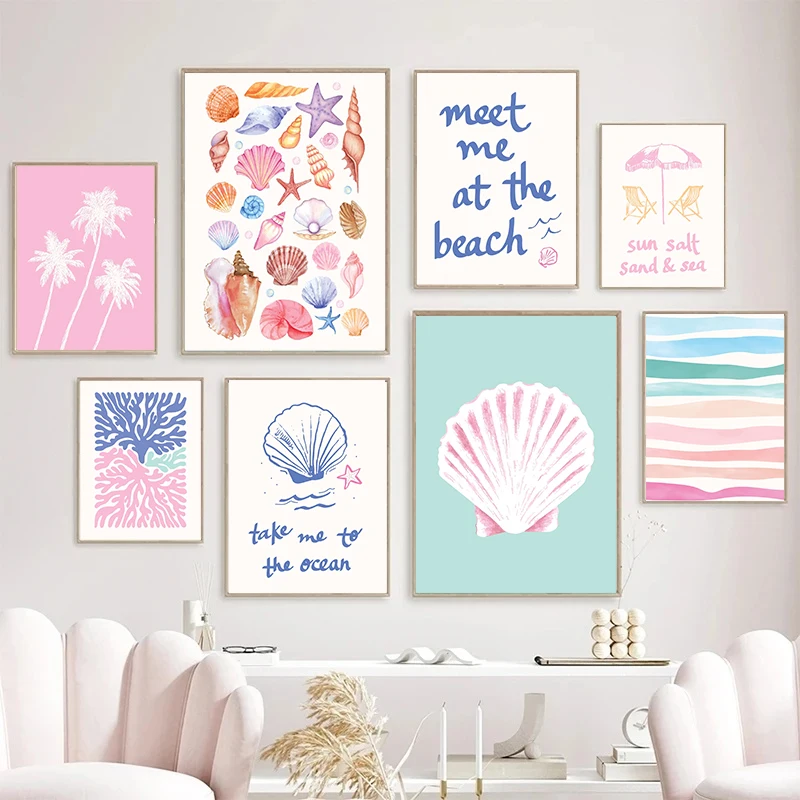 Coastal Gallery Wall Art Summe - Resin Art On Wall review and price
