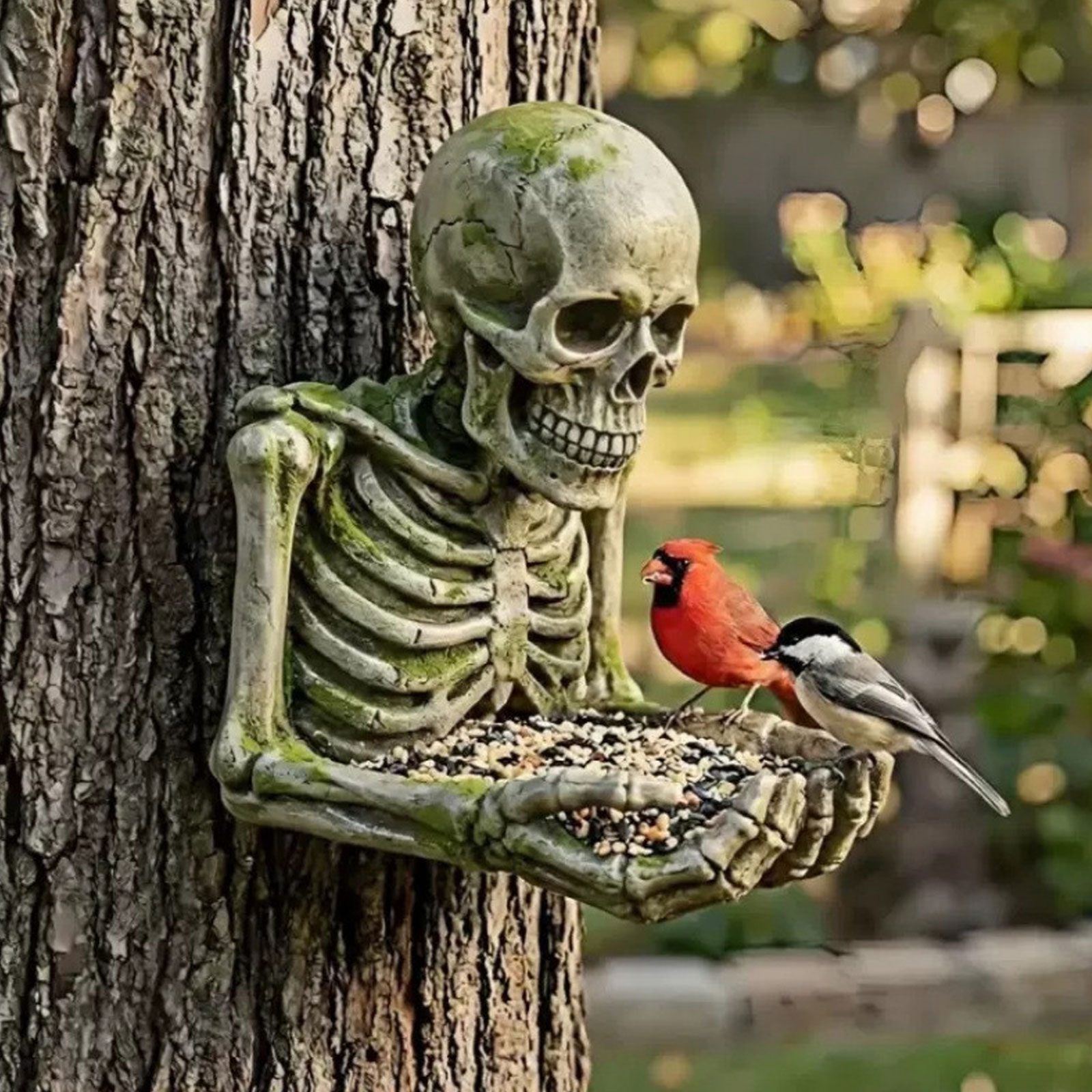 Funny Bigfoot Tree Hanging Bir - Resin Art Watch review and price
