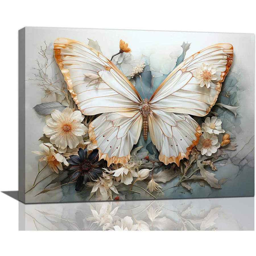 Butterfly Flower diamond paint - Resin Art Images review and price
