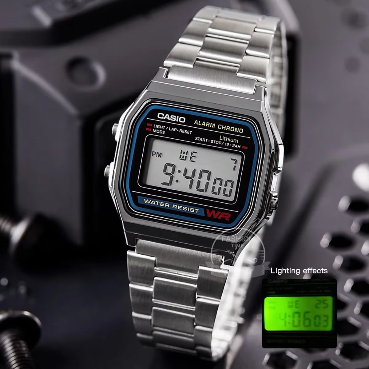 Casio Watch Silver Watch Men S - Resin Art Watch review and price
