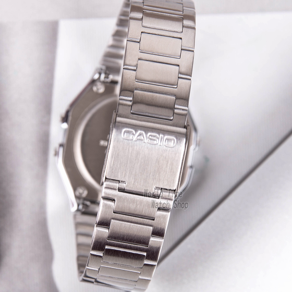 Casio Watch Silver Watch Men S - Resin Art Watch review and price